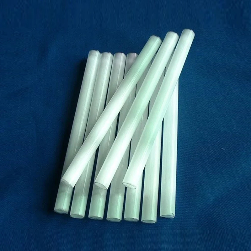 Tubo al quarzo bianco latte resistente alle alte temperature